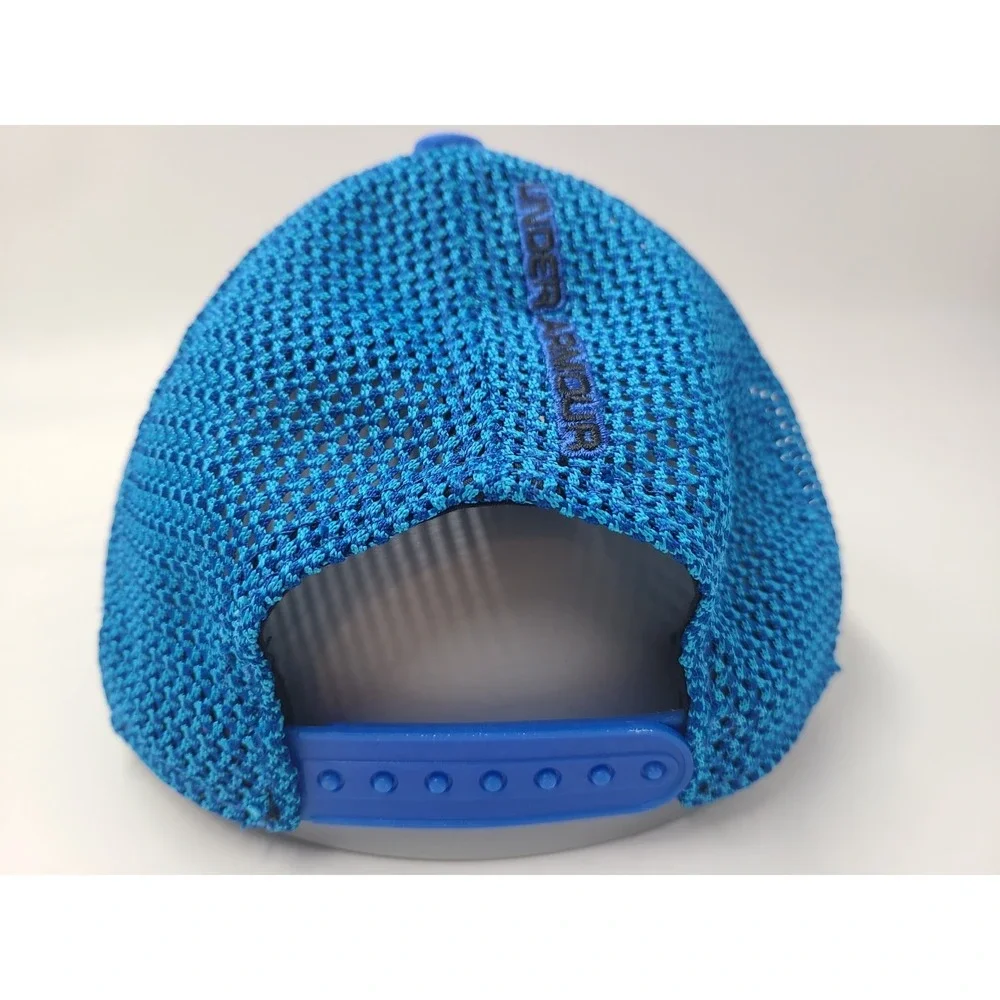 Youth Under Armour Snapback Hat Cap Polyester‎ Baseball Golf Boy Girl Blue Black
